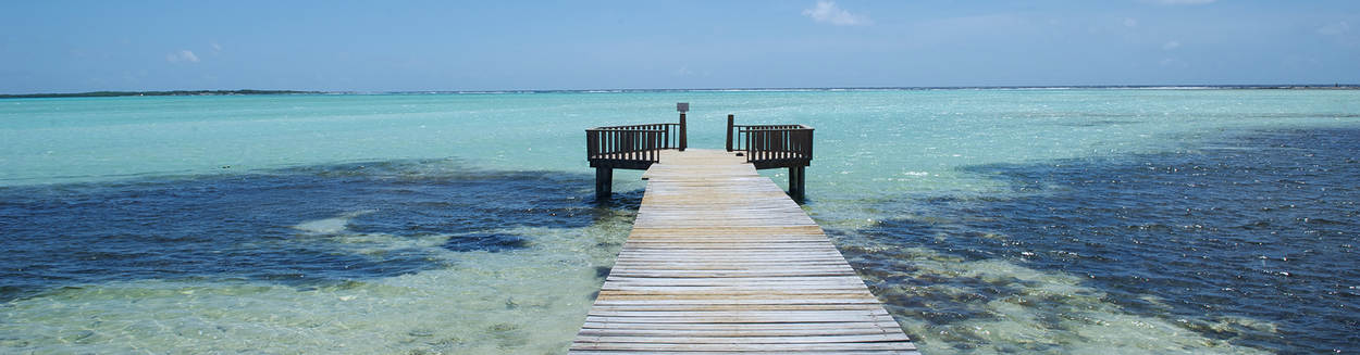 Bonaire steiger bij Lac Bai